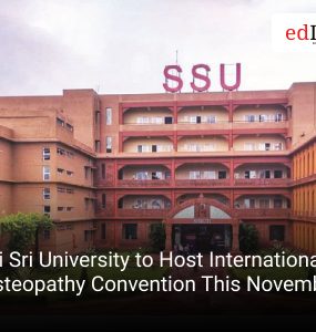 Sri Sri University to Host International Osteopathy Convention This November