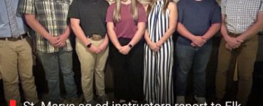 St. Marys ag ed instructors report to Elk Co. Farm Bureau