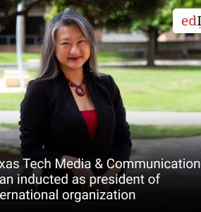 Texas Tech Media & Communication dean inducted as president of international organization