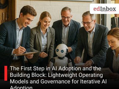 The First Step in AI Adoption and the Building Block: Lightweight Operating Models and Governance for Iterative AI Adoption