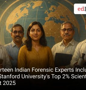 Thirteen Indian Forensic Experts Included in Stanford University's Top 2% Scientists List 2025