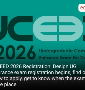 UCEED 2026 Registration: Design UG entrance exam registration begins, find out how to apply, get to know when the exam will take place.