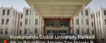 Vivekananda Global University Ranked 4th in Rajasthan Among Top Private B-Schools by Outlook-ICARE Rankings 2026