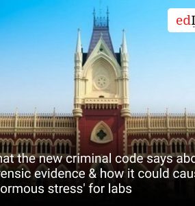 What the new criminal code says about forensic evidence & how it could cause 'enormous stress' for labs