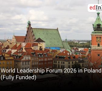 World Leadership Forum 2026 in Poland (Fully Funded)