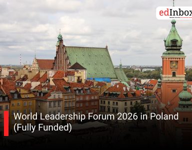 World Leadership Forum 2026 in Poland (Fully Funded)