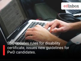 SSC updates rules for disability certificate, issues new guidelines for PwD candidates.