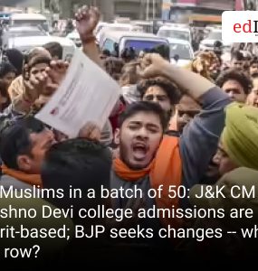 42 Muslims in a batch of 50: J&K CM says Vaishno Devi college admissions are merit-based; BJP seeks changes -- what's the row?