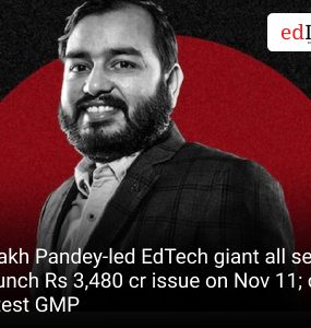 Alakh Pandey-led EdTech giant all set to launch Rs 3,480 cr issue on Nov 11; check latest GMP