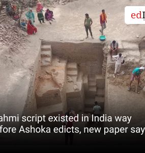 Brahmi script existed in India way before Ashoka edicts, new paper says