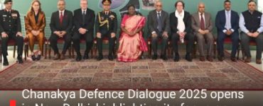Chanakya Defence Dialogue 2025 opens in New Delhi, highlighting its focus on future skills, defence education and talent development.