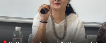 Dr. Sumedha Bajpai of JNU Honoured at the International Conference hosted by Temple University, Japan