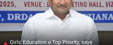 Girls' Education a Top Priority, says Andhra Pradesh Minister Kondapalli Srinivas