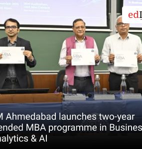 IIM Ahmedabad launches two-year blended MBA programme in Business Analytics & AI