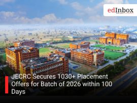 JECRC Secures 1030+ Placement Offers for Batch of 2026 within 100 Days