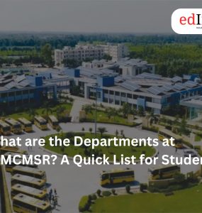 What are the Departments at MMCMSR? A Quick List for Students