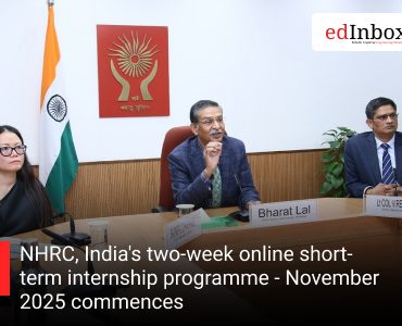 NHRC, India's two-week online short-term internship programme - November 2025 commences