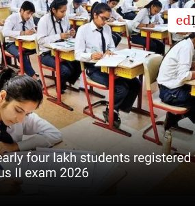 Nearly four lakh students registered for Plus II exam 2026
