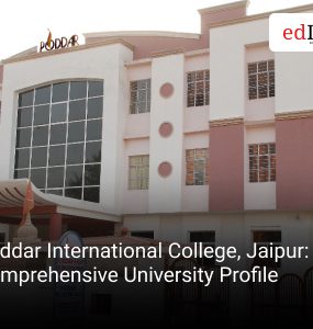 Poddar International College, Jaipur: A Comprehensive University Profile