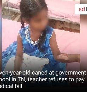 Seven-year-old caned at government school in TN, teacher refuses to pay medical bill