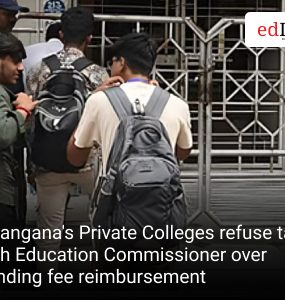 Telangana's Private Colleges refuse talks with Education Commissioner over pending fee reimbursement