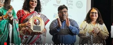 The Bangalore School has won the SDG Silver Hero award at the Global Sustainability Awards 2025.