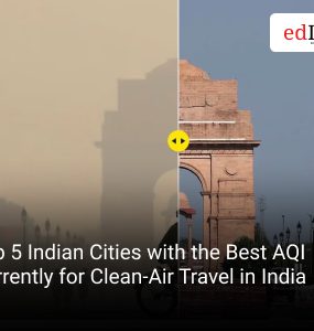Top 5 Indian Cities with the Best AQI Currently for Clean-Air Travel in India