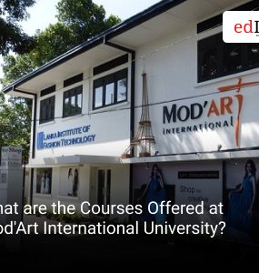 What are the Courses Offered at Mod'Art International University?