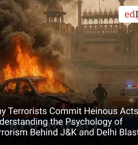 Why Terrorists Commit Heinous Acts? Understanding the Psychology of Terrorism Behind J&K and Delhi Blasts