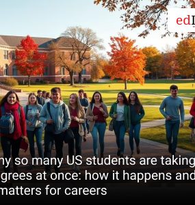 Why so many US students are taking two degrees at once: how it happens and why it matters for careers