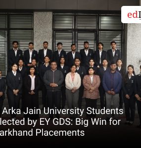 27 Arka Jain University Students Selected by EY GDS: Big Win for Jharkhand Placements
