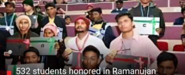 532 students honored in Ramanujan Talent Search awards at state level