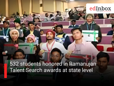 532 students honored in Ramanujan Talent Search awards at state level