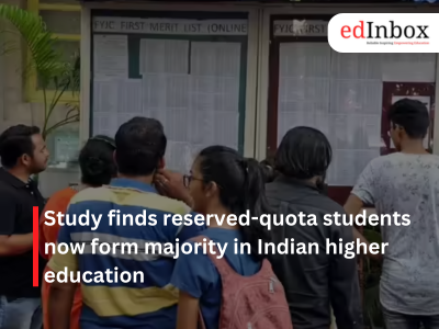 Study finds reserved-quota students now form majority in Indian higher education