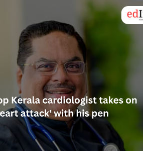 Top Kerala cardiologist takes on 'heart attack' with his pen