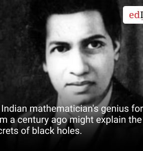 An Indian mathematician's genius formula from a century ago might explain the dark secrets of black holes