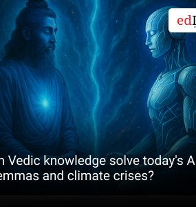 Can Vedic knowledge solve today's AI dilemmas and climate crises?