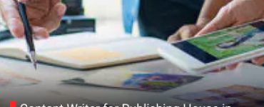 Content Writer for Publishing House in Panjim
