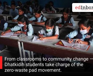 From classrooms to community change — Dhatkidih students take charge of the zero-waste pad movement.