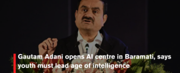 Gautam Adani opens AI centre in Baramati, says youth must lead age of intelligence