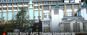 Hiring Alert: APG Shimla University is Inviting Applications for Civil Engineering Faculty