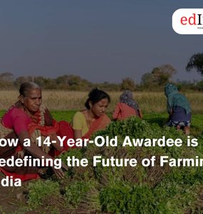 How a 14-Year-Old Awardee is Redefining the Future of Farming in India