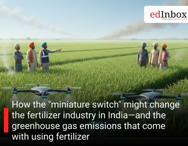 How the "miniature switch" might change the fertilizer industry in India—and the greenhouse gas emissions that come with using fertilizer