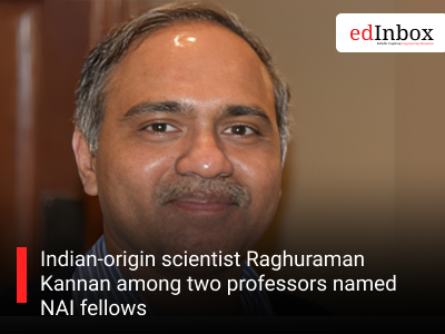 Indian-origin scientist Raghuraman Kannan among two professors named NAI fellows