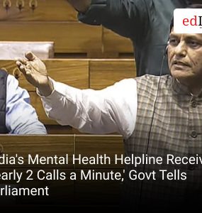 'India's Mental Health Helpline Receives Nearly 2 Calls a Minute,' Govt Tells Parliament