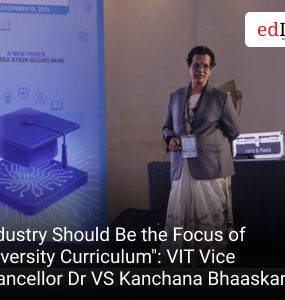 Industry Should Be the Focus of University Curriculum": VIT Vice Chancellor Dr VS Kanchana Bhaaskaran