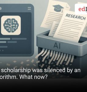 My scholarship was silenced by an algorithm. What now?