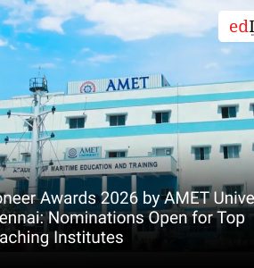 Pioneer Awards 2026 by AMET University Chennai: Nominations Open for Top Coaching Institutes