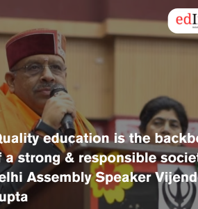 ‘Quality education is the backbone of a strong & responsible society,' Delhi Assembly Speaker Vijender Gupta