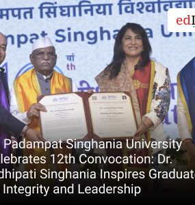 Sir Padampat Singhania University Celebrates 12th Convocation: Dr. Nidhipati Singhania Inspires Graduates on Integrity and Leadership